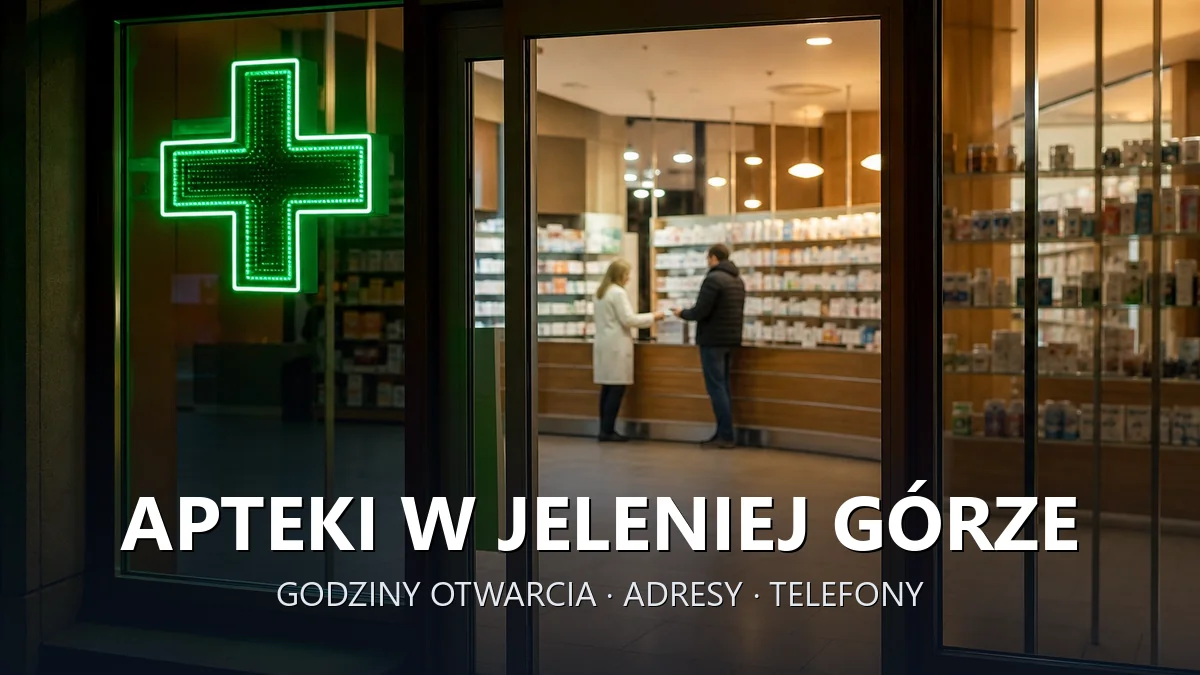 Apteki w Jeleniej Górze - godziny otwarcia i dyżury