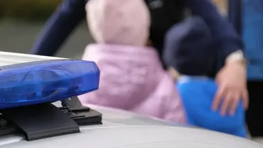 Pierwszoklasiści poznali pracę służb. Były radiowozy, strażacy i lekcja bezpieczeństwa