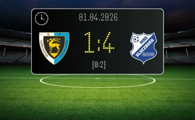 [PIŁKA NOŻNA] Karkonosze Jelenia Góra – MKS Kluczbork 1:4 w Betclic 3. Lidze Grupa 3 (Grupa III) – Janicki trzy razy trafił w Jeleniej Górze