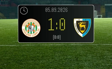 [PIŁKA NOŻNA] Betclic 3. Liga Grupa 3 (Grupa III): KGHM Zagłębie Lubin II – Karkonosze Jelenia Góra 1:0. Gol w doliczonym czasie