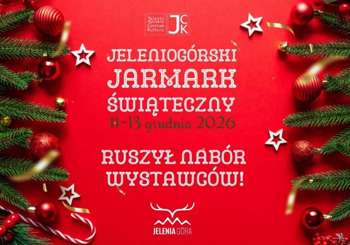 Grafika promocyjna wydarzenia Jarmark Świąteczny 2026