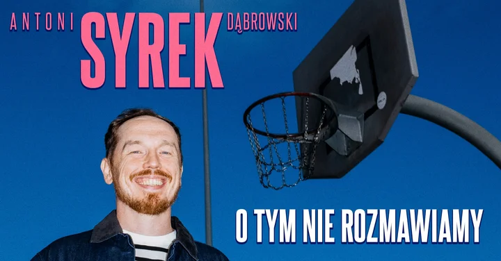 Grafika promocyjna wydarzenia O tym nie rozmawiamy — Antoni Syrek‑Dąbrowski w Jeleniej Górze