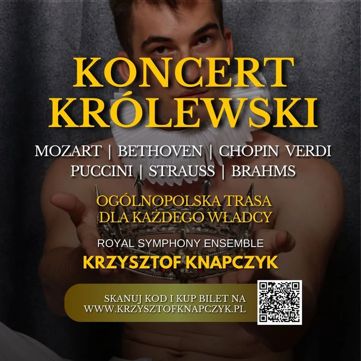 Grafika promocyjna wydarzenia Koncert Królewski - Majestat Klasyki w Jeleniej Górze