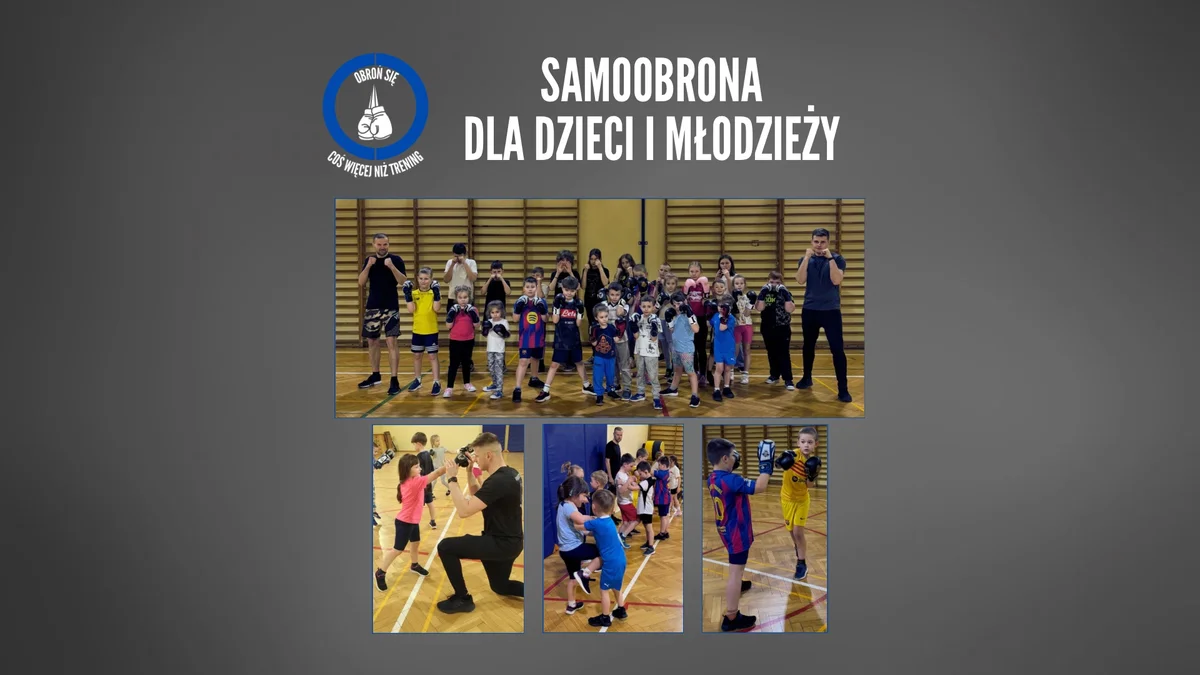 Grafika promocyjna wydarzenia Nowy sezon samoobrony dla dzieci i młodzieży w Jeleniej Górze