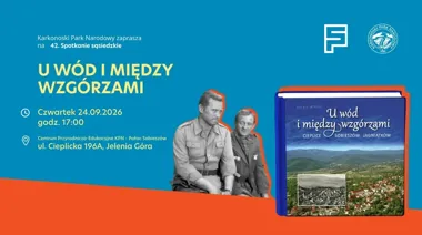 Grafika promocyjna wydarzenia 42. Spotkanie Sąsiedzkie: U wód i między wzgórzami