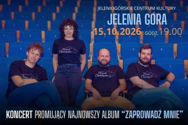 Grafika promocyjna wydarzenia Muzyczna podróż z zespołem Ponad Chmurami już w październiku