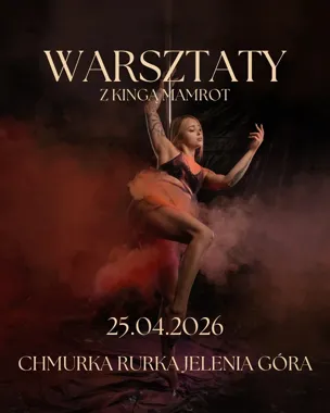 Grafika promocyjna wydarzenia Warsztaty z Kingą Mamrot — Triki i kombinacje (Jelenia Góra)