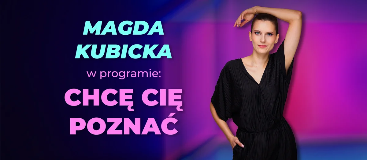 Grafika promocyjna wydarzenia Występ Magdy Kubickiej z programem stand-up w Jeleniej Górze