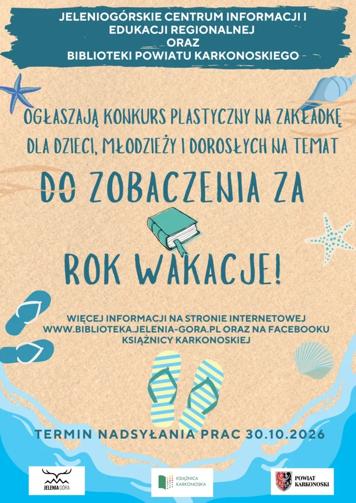 Zakładka, która zatrzyma lato - Książnica Karkonoska czeka na prace