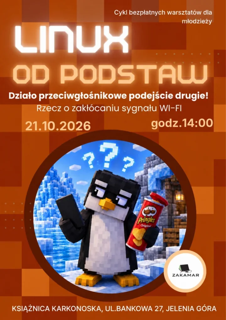 Linux kontra WiFi w Jeleniej Górze - nietypowe warsztaty dla młodzieży