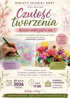 Papierowy ogród i kolor po przejściach - wzruszający debiut w Jeleniej Górze