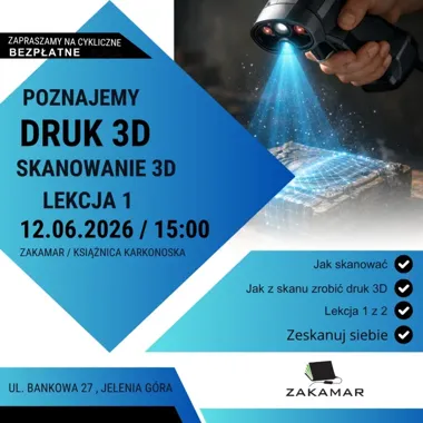 W ZAKAMARze biblioteka sięga po skan 3D i zaskakuje technologicznym twistem