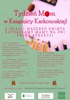 Książnica Karkonoska stawia na kobiecy tydzień pełen spotkań