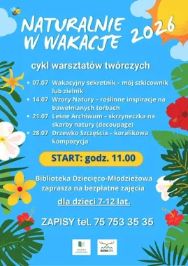 Wakacje w bibliotece, które pachną zielnikiem i farbą w Jeleniej Górze
