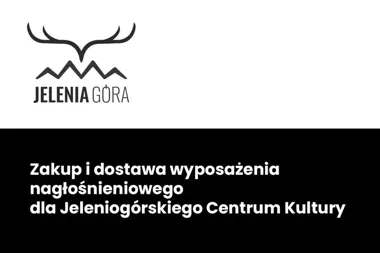 Jeleniogórskie Centrum Kultury wzmacnia scenę nowym nagłośnieniem