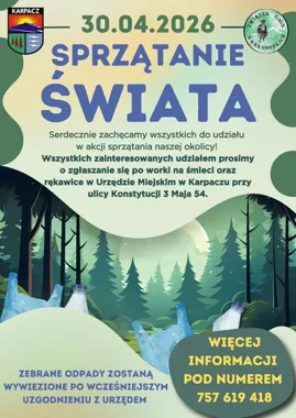 W Karpaczu rusza wspólne sprzątanie. Worki i rękawice będą do odbioru