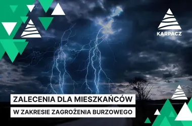 Burza nie daje czasu na improwizację. Zasady dla mieszkańców Karpacza