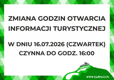 Informacja Turystyczna w Karpaczu krócej otwarta tylko przez jeden dzień