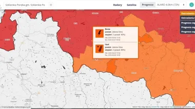 Burze i upał z drugim stopniem zagrożenia. IMGW ostrzega turystów
