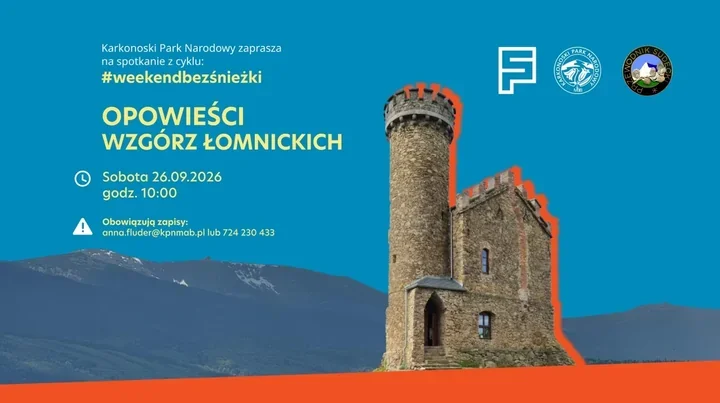 Sześć kilometrów przez Wzgórza Łomnickie. Powraca spacer bez Śnieżki