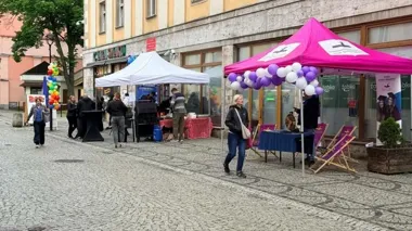 Piknik Handlówki połączył sport i zabawę. Na deptaku nie brakowało kibiców