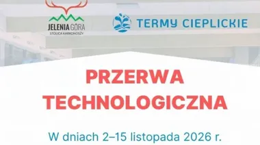Termy Cieplickie zamkną baseny i SPA. Przerwa potrwa dwa tygodnie