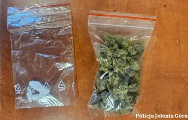W Jeleniej Górze 24-latek wpadł z narkotykami - policja liczyła 160 porcji