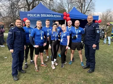 Jeleniogórska policjantka wygrała bieg służb mundurowych w Legnicy