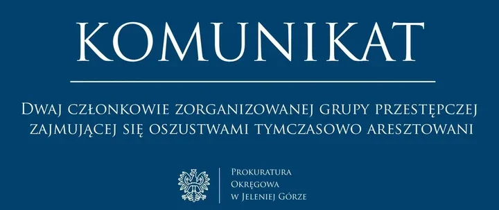 Tymczasowy areszt dla dwóch podejrzanych o oszustwa inwestycyjne